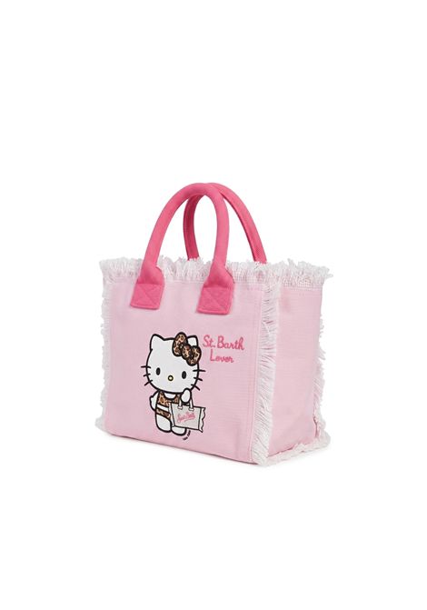 Borsa media in canvas SAINT BARTH | COL0001 COLETTE02580L HELLO KITTI SB LOVER SA